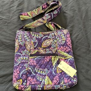 Vera Bradley Hipster Batik Leaves